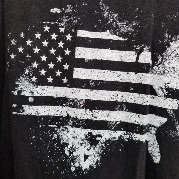 Grunt style 3XL America USA flag black - Picture 4 of 6